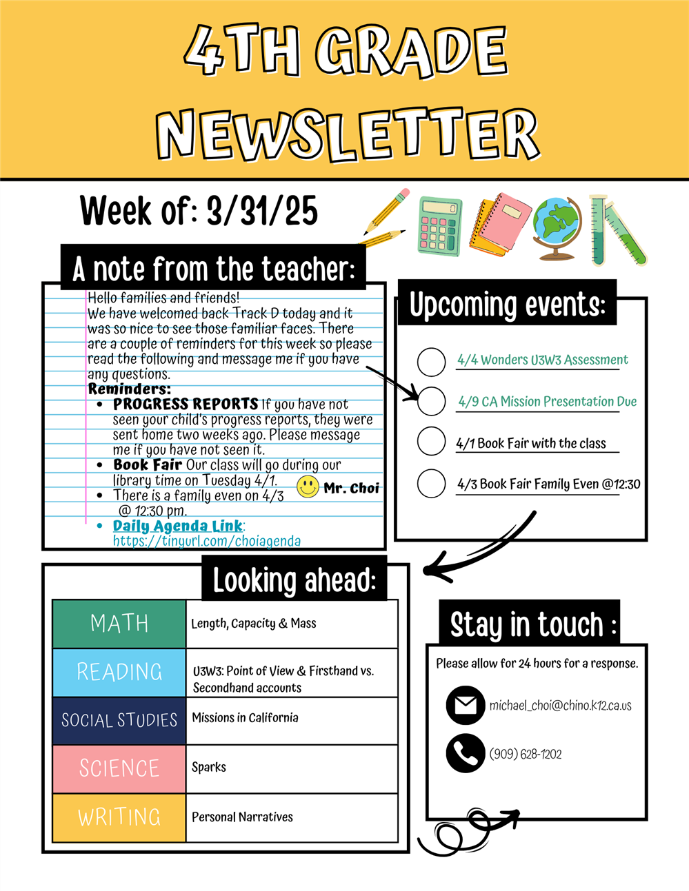 Newsletter 3/31/25